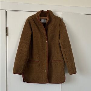 Old Navy faux suede/sherpa coat